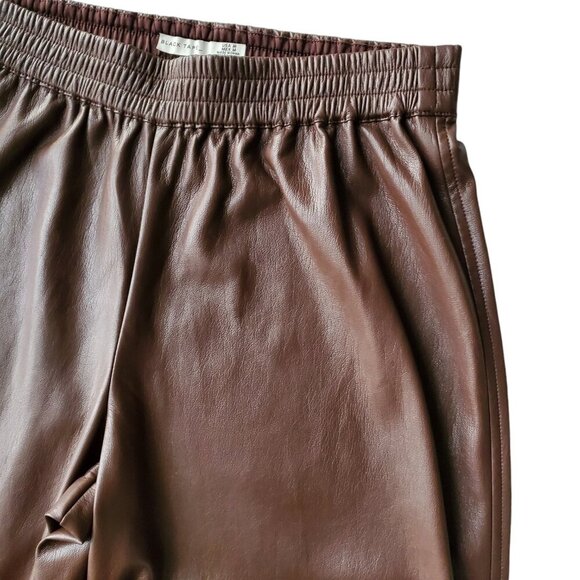 Black Tape Brown Wide Leg Pants - Picture 5 of 15